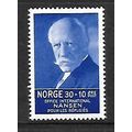 NORWAY 1935 DR NANSEN 30 ORE + 10 ORE BLUE SG 2...