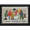 Used 2028 20c Snowman Fine W4580