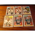 1987 Topps, 6-Cards, ANDRE REED HOF/MARTIN/GIVI...