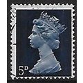 SG 735: 5d. royal blue Definitive Stamp: Queen ...