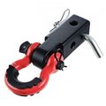 2" Trailer Shackle Hitch Receiver D-Ring Recove...