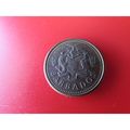 1991 BARBADOS ONE CENT FREE POST. AAW