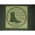 1900 Hood Rubber Co. Shoes Ad - Keep dry! Keep ...