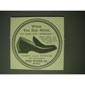 1900 Hood Rubber Co. Shoes Ad - When you buy Si...