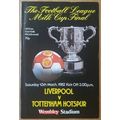 1982 League Cup Final (autographed) – Liverpool...