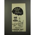 1953 Canada Dry Quinac Advertisement - A great drink.. anytime