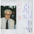 Jack Steinberger USA Germany Physicist Nobel Pr...