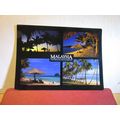 multiview, MALAYSIA used postcard 1998 pm KUALA...