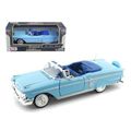 1958 Chevrolet Impala Convertible Blue 1/24 Die...