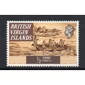 British Virgin Islands - 1970-74 - ½c Carib Can...