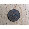 Finland 1908 1 Penni Coin