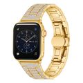Diamond Metal Watch Band For Apple Watch Series...