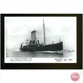 Southampton Co. PS SOLENT QUEEN Postcard by Pamlin