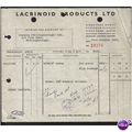 LACRINIOD PRODUCTS LTD,GIDEA PARK ,ESSEX, 21OCT53
