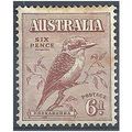Australia 1932 SG146 6d Red-Brown Mounted Mint.
