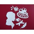 12 (2 sets) x Tonic Die Cuts Chepstow Bonnet