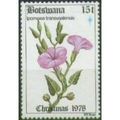 Botswana 1978 Xmas Flowers 15t Ipomoea transvaa...