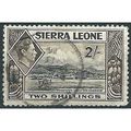 Sierra Leone 1938 SG197 2/- Black & Sepia Fine ...