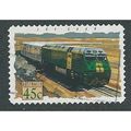 AUS 1993 45c (S/A) 'TRAINS- THE GHAN' FINE USED...