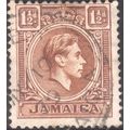 Jamaica 1938 - SG123 - 1½d brown - King George ...