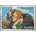 AUSTRALIA, Australia Day, Ethnic Diversity, blue 1982, 24c, #3