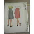 Vintage 1940's McCall 6300 Misses Skirt Pattern...