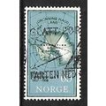 NORWAY 1957 65 ORE MAP ANTARCTICA GREEN BLUE SG...