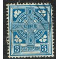 Ireland 1922 Definitive Issue 3d Ultramarine SG...