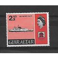 Gibraltar.SG203 2 1/2d Mons Calpe (ferry).Unmou...