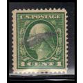 Used 405 1c George Washington Fine K2958