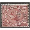 1924 SG420b 1 1/2d Red-Brown Wmk SIDEWAYS Good/...