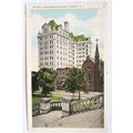 vintage postcard Bell Telephone Building, Alban...