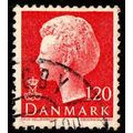 Denmark 1977 Queen Margrethe II 120 Øre Used St...