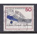 GERMANY 1976 50th ANNIV LUFTHANSA 50pf USED SG1...