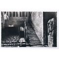 old postcard Night Stair & Memorial, Hexham Abbey