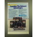 1987 Bekaert Gaucho Barbed Wire and Field Fence Ad - The Advantages