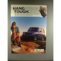 1989 Dodge Raider Truck Ad - Hang Tough!