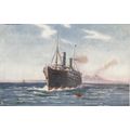 Artist Drawn Orient Pacific Line R.M.S. Ophir S...