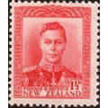 New Zealand KGVI 1944 1½d Scarlet Mounted Mint ...