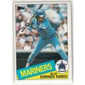 1985 Topps Baseball card 349 Domingo Ramos