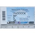 2009 ticket + stub Leeds Carnegie v. Newcastle ...