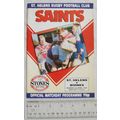 1991 programme St. Helens v. Widnes