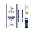 Table Football Subbuteo Box Label Tottenham Hot...