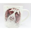 Brown & White Spaniel Dog Mug Fine China 9.5 CM...