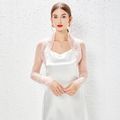 Women Lace Cardigan Shrug Crop Top Wedding Part...