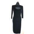 Moda International Black Velvet Dress Size S 8 ...