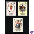 CAYMAN IS 1981 ROYAL WEDDING SG 534/536 SET 3 V...