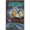 STAR TREK THE NEXT GENERATION ' EXILES ' paperb...