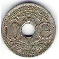 FRANCE 10 CTS 1919