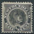 Newfoundland 1894 SG59 1/2c Black Mint No Gum ....